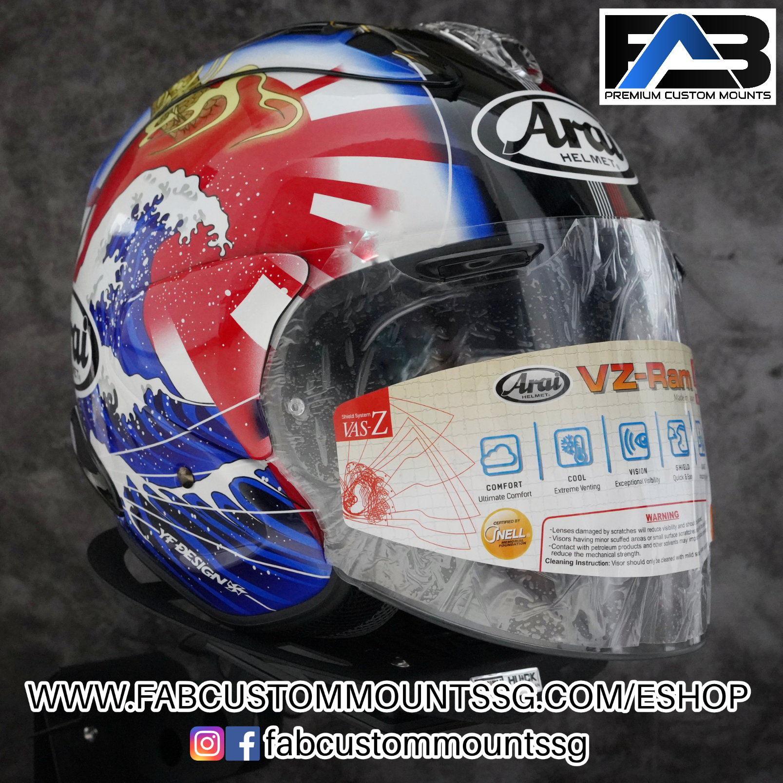 Arai vz store ram oriental 2